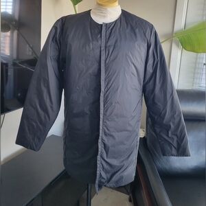 Muji Lightweight Down Collarless Jacket